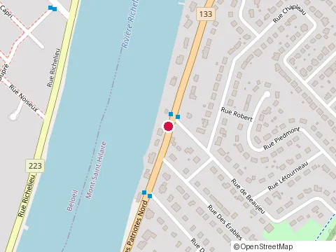 Location of R. Lemoyne Structures d'Acier Inc at 1590 chemin des Patriotes N, Mont-Saint-Hilaire