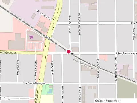 Location of R.B.l. Ventilation Inc. at 374 Rue Saint-Jacques, Saint-Jean-sur-Richelieu
