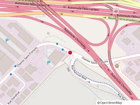 Location of R.Benoit Construction at 6940 Chemin St François, Saint-Laurent