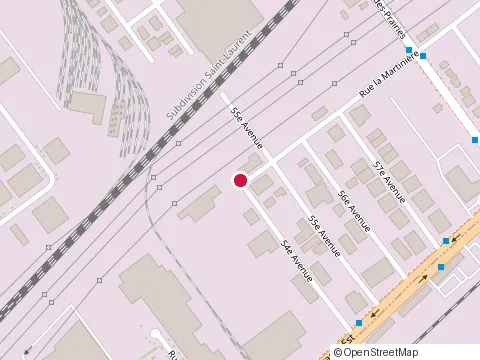 Location of R&R Services at 11440 Avenue 54E, Montréal
