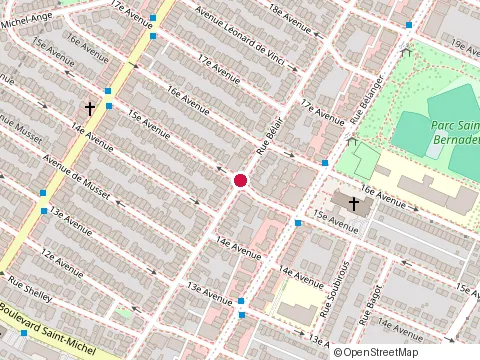 Location of Raada Boxing Academy at 3551 Rue Belair, Montréal
