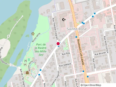 Location of Radiateur Ste-Rose at 21 Rue Thérèse Casgrain, Laval