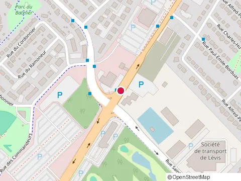 Location of Radiateurs Levis Inc at 6825 boulevard de la Rive-Sud, Levis
