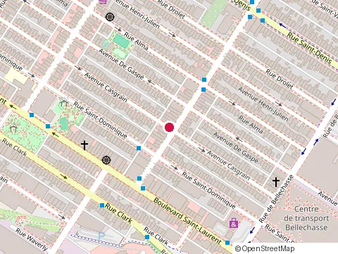 Location of Radio Paint & Scenic at 6677  avenue Casgrain, Anjou