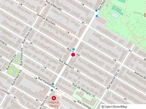 Location of Radiojr Inc at 2320 Rue Fleury E Suite 101, Montréal