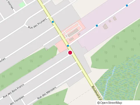 Location of Radon Provincial at 513 Rue des Bois Francs, Québec