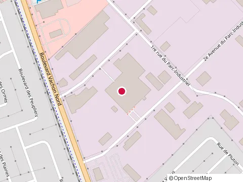 Location of Radon Provincial at 1336 1Re Rue du Parc-Industriel #107, Sainte-Marie