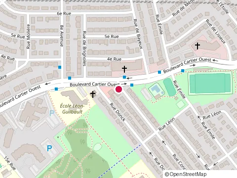 Location of Raducea, Simona at 115 Rue Conrad, Laval