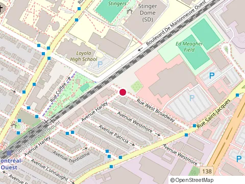 Location of Raffi et Fils Inc at 2110 Rue West Broadway, Montréal