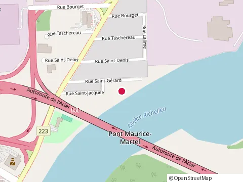 Location of Rageot Inc at 1250 Rue Saint-Jacques, Sorel-Tracy