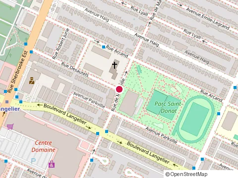 Location of Rainmaker at 8925 boulevard St-Laurent Suite 109, Montréal