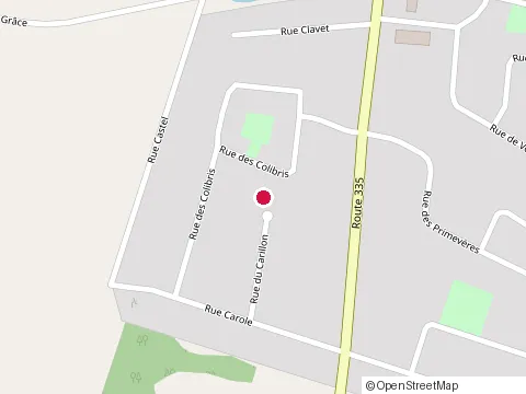 Location of Rajotte Construction Inc. at 152 Rue des Colibris, Saint-Lin-Laurentides