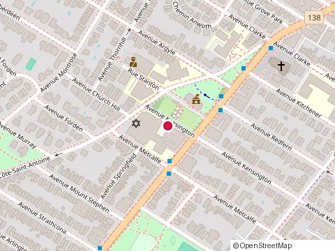 Location of Ralph E. Faraggi, Avocat - Attorney at 400 avenue Kensington #401, Westmount