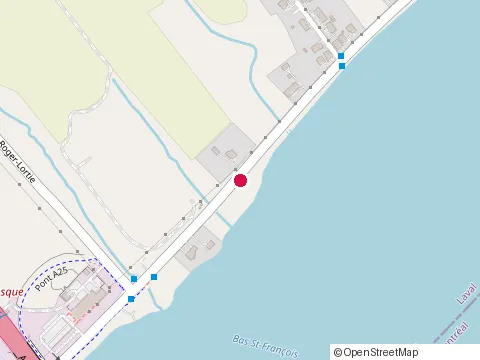 Location of Ralvec Construction at 7400 Boulevard Lévesque E, Laval