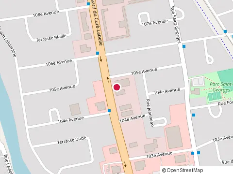 Location of Ram-Ko Vitres d'Autos at 102 105E Ave, Saint-Jérôme