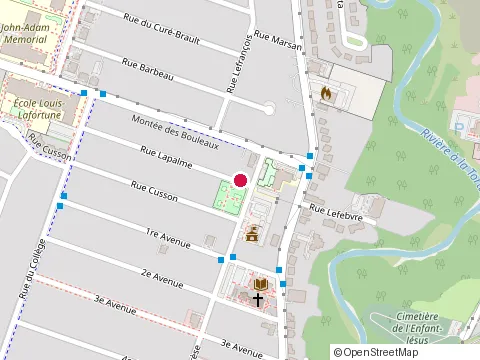 Location of Rana Construction at 42 Rue Lapalme, Delson