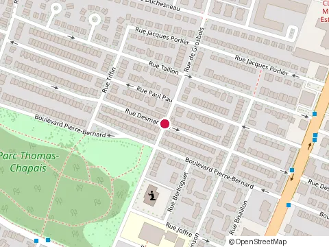 Location of Rapide Auto Enrg at 9071 Rue de Grosbois, Montréal