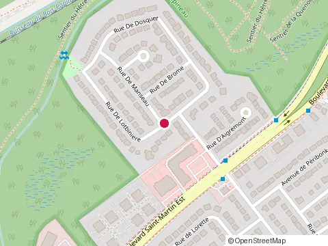 Location of Raquette en Action at 2475 boulevard Saint-Martin Est, Laval