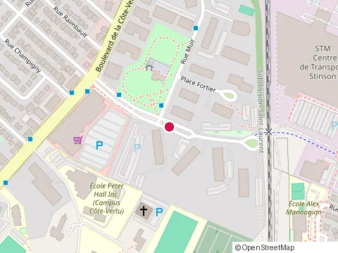 Location of Rasha Taireh Consulting Center at 740 Montpellier Blvd App 406, Saint-Laurent