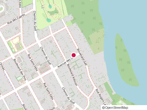 Location of Ratte Gaetan at 2 avenue des Lilas, Drummondville