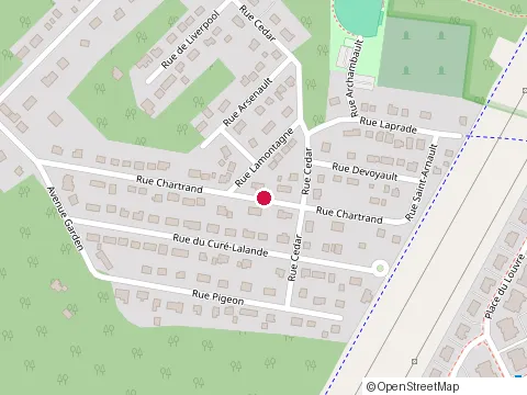 Location of Raymond Boyer Enr at 2019 Rue Chartrand, Mascouche