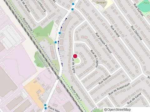 Location of Rc Cpa Ca at 1809 Rue de Ligny, Laval