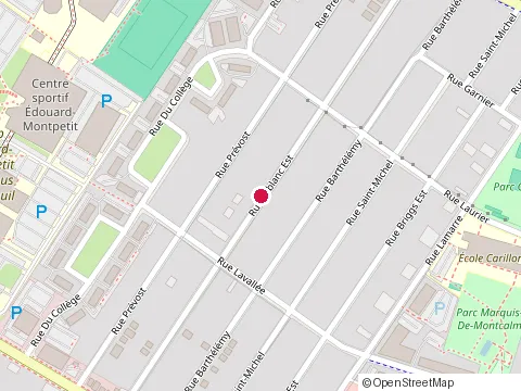 Location of Rc Ébéniste at 371 Rue Leblanc O, Longueuil