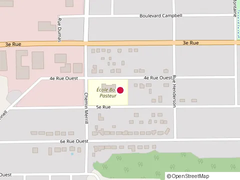 Location of Rc Platrage et Peinture at 783 5E Rue, Chibougamau