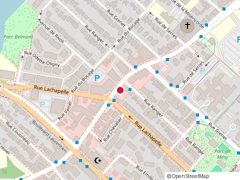 Location of Rcr, Pdsb, Formation Continue À Montréal at 5906 boulevard Gouin O, Montréal
