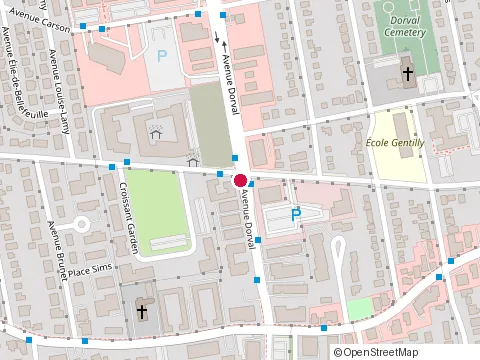 Location of Rd Construction Inc at 170 Dorval Ave #101, Montréal