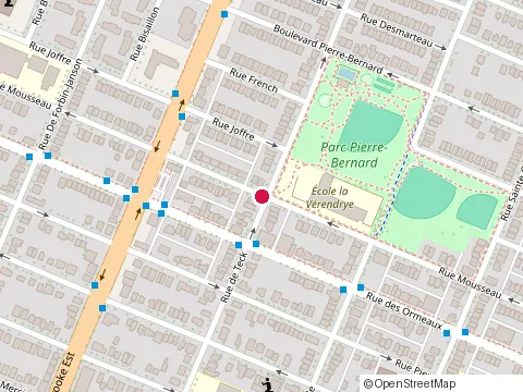 Location of Rd4.Ca at 3165 Rue Mousseau, Montréal