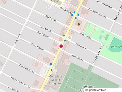 Location of Rdc Performance le Roi du Cap at 440 Boulevard Curé-Poirier Ouest, Longueuil