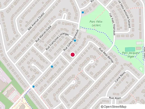 Location of Re Jo Ethier Construction Inc, Blainville