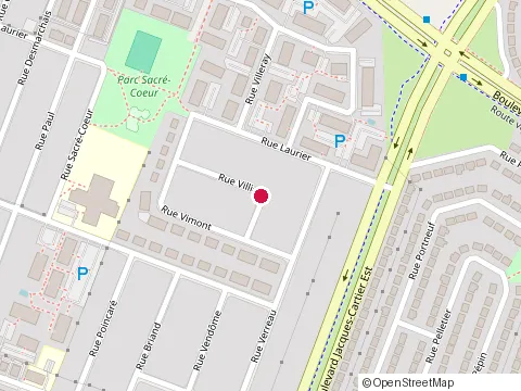 Location of Re No & Construction Montre Al at 2429 Rue Villiers, Longueuil