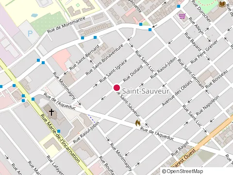 Location of Re Nodomus at 1-590 Rue Dollard, Québec