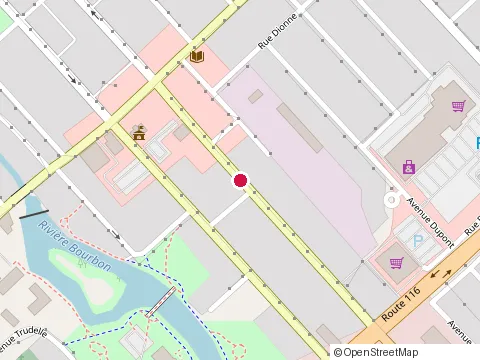 Location of Real Frechette Enr at 1252 avenue Saint-Louis 2Nd Flr, Plessisville