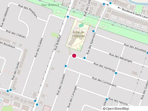 Location of Realisation Mbn at 4680 Rue des Harfangs, Sainte-Catherine