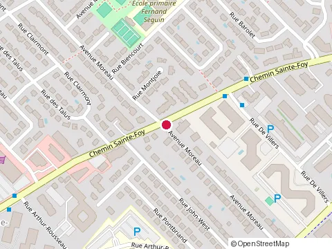 Location of Realisations Avant-Garde at 2625 chemin Ste-Foy, Québec