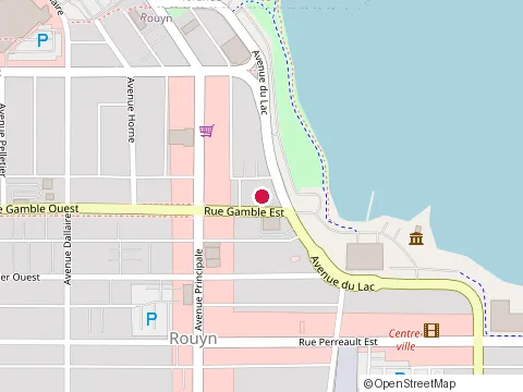 Location of Réalisations Jd at 345 Avenue Nault, Rouyn-Noranda