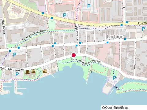 Location of Rebels Charcoal House at 2560 boulevard Saint-Joseph, Lachine