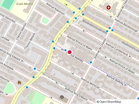 Location of Rec Promo Restaurant at 5345 avenue Walkley #5345, Montréal