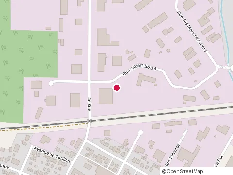 Location of Reconditionnement Rebuilt at 1281 5E Rue, Val-d'Or