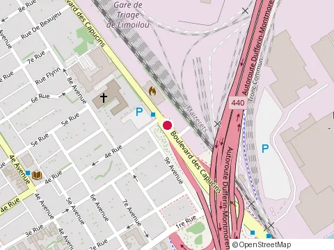Location of Recycl-Art at 254 Boulevard des Capucins, Québec