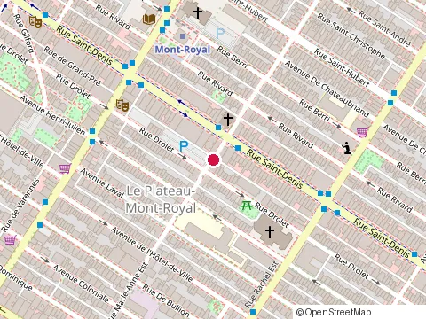 Location of Recycliste at 370 Rue Marie-Anne Est, Montréal