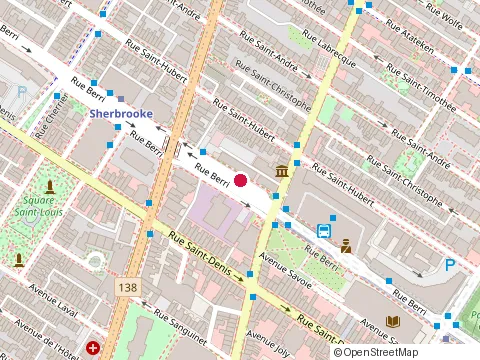 Location of Rédacteur Pigiste - Yann Fortier at 1110 Boulevard René-Lévesque Est, Montréal