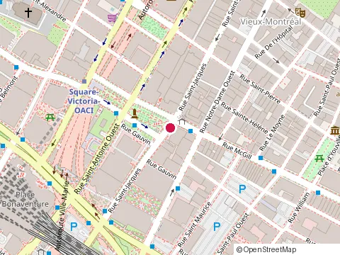 Location of Redfoxco at 634 Rue Saint-Jacques, Montréal