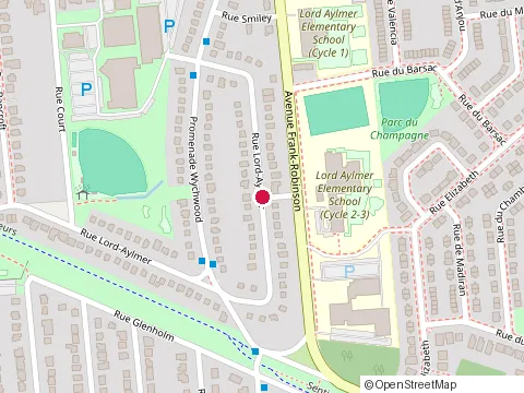 Location of Redondo Juanita at 46 Rue Lord-Aylmer, Gatineau