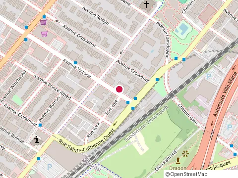 Location of Reframe at 245 avenue Victoria Suite 720, Westmount