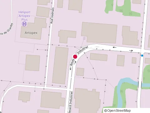 Location of Réfri-Ozone Inc at 810 Bd Industriel, Granby