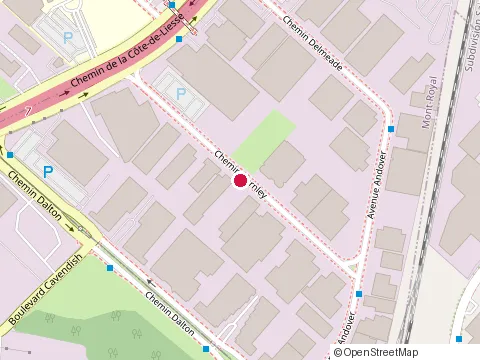 Location of Refrico Limitee at 8580 Chem. Darnley, Mont-Royal